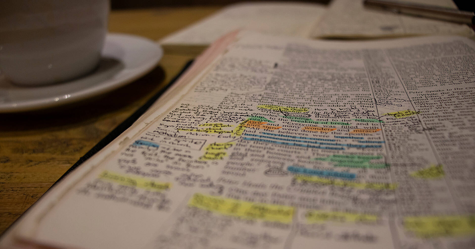 Bible Highlighters  Coffee & Bible Time